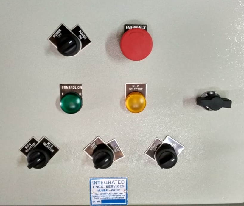 Integrated Engineering Services |  Cast AL. Push Button Station